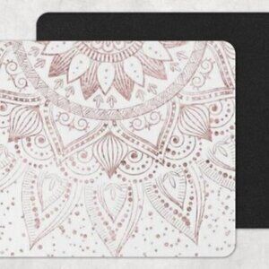 Rose Gold Mandala Mouse Pad